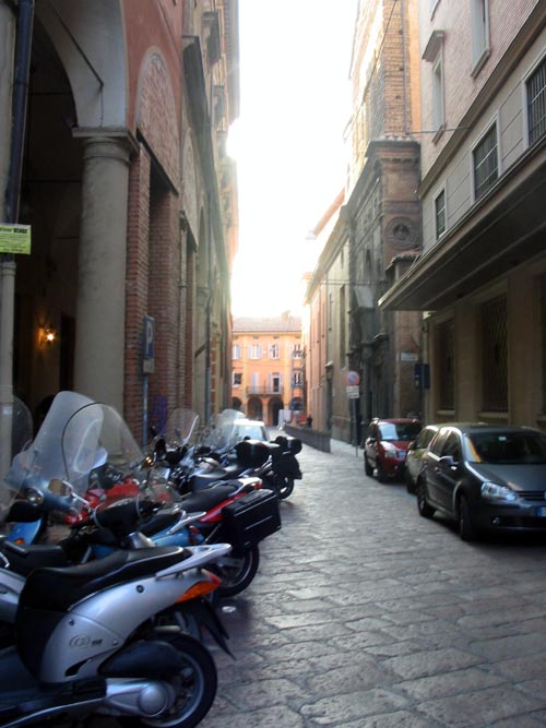 Street Off Of Via dell'Indipendenza, Bologna, Emilia-Romagna, Italy