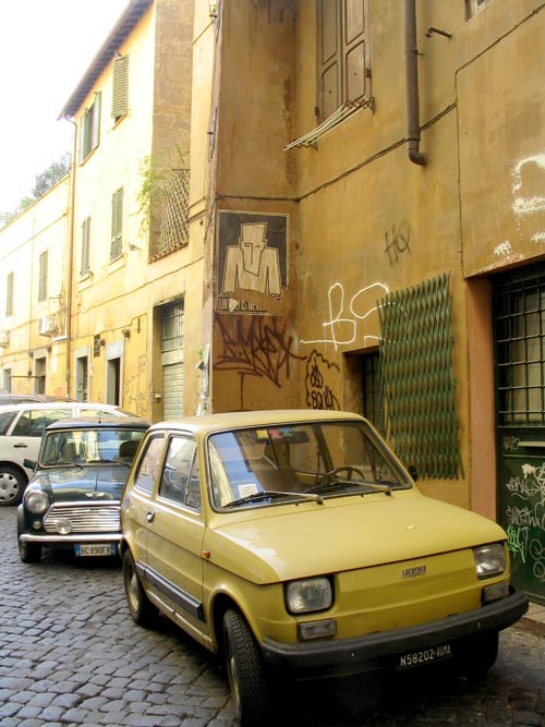 Fiat, Trastevere, Rome, Lazio, Italy
