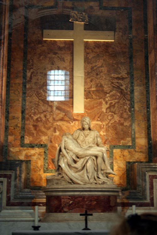 Pieta, St. Peter's Basilica (Basilica San Pietro), Vatican City