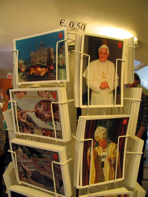 Postcards, Vatican City Gift Shop/Post Office, Vatican City