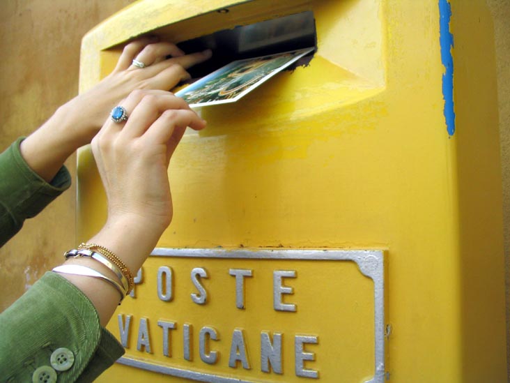 Mailbox, Vatican City Gift Shop/Post Office, Vatican City