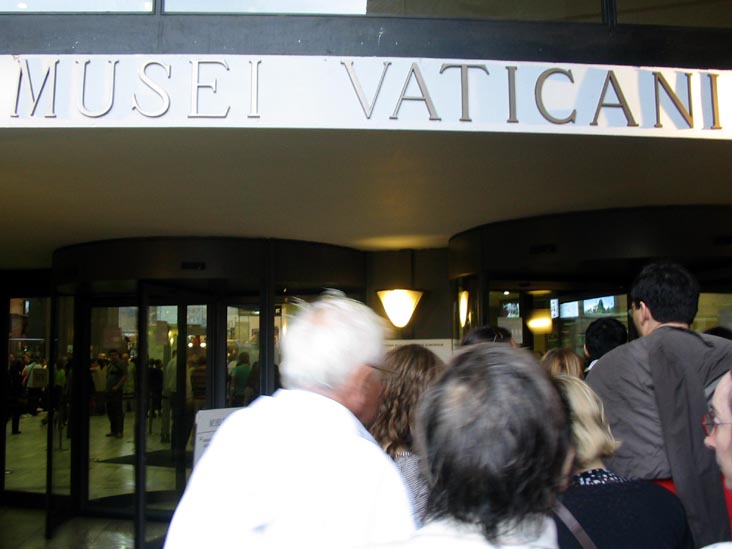 Entrance, Vatican Museum (Musei Vaticani), Vatican City