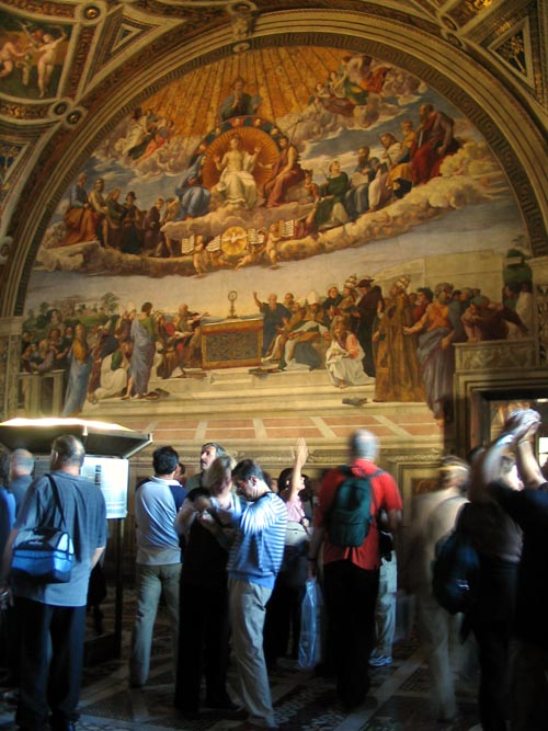 Disputation Over the Most Holy Sacrament, Vatican Museum (Musei Vaticani), Vatican City