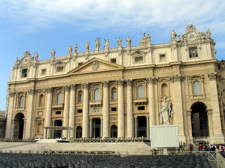 Basilica San Pietro, St. Peter's Square (Piazza San Pietro), Vatican City