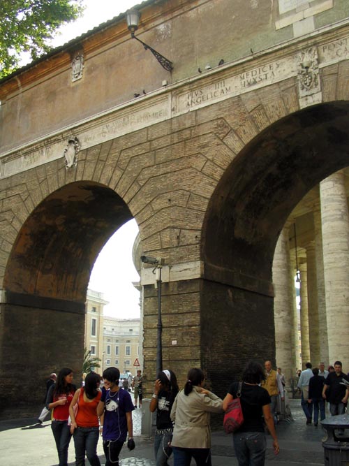 Porta Angelica, St. Peter's Square (Piazza San Pietro), Vatican City