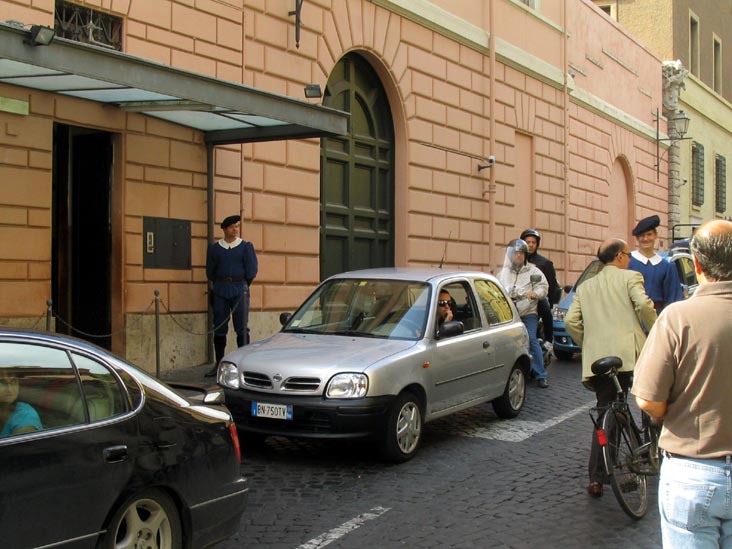 Borgo Pio at Via di Porta Angelica, Rome, Lazio, Italy