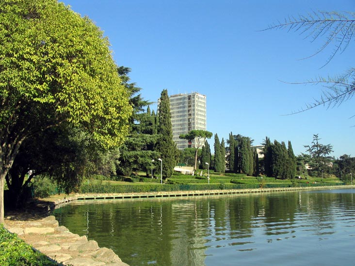 Lago, EUR (Esposizione Universale Roma), Rome, Lazio, Italy