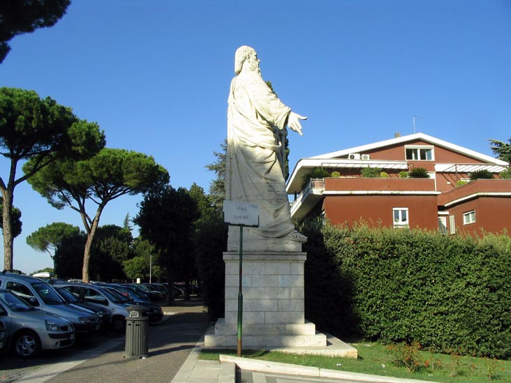 Viale Europa Across From Basilica dei Santi Pietro e Paolo, EUR (Esposizione Universale Roma), Rome, Lazio, Italy