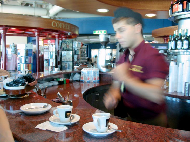 Tazza d'Oro, Aeroporto Leonardo da Vinci di Fiumicino, Fiumicinio, Rome, Lazio, Italy