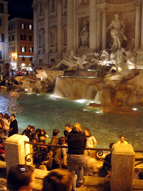 Trevi Fountain (Fontana di Trevi), Rome, Lazio, Italy