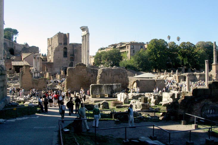 Roman Forum (Forum Romanum), Rome, Lazio, Italy