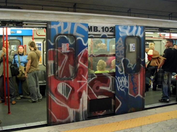 Line B, Rome Metro (MetroRoma), Rome, Lazio, Italy