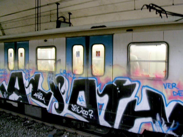 Line B, Termini Station, Rome Metro (MetroRoma), Rome, Lazio, Italy