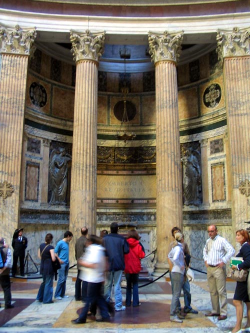 Tomb of Umberto I, Pantheon, Piazza della Rotonda, Rome, Lazio, Italy