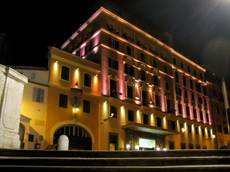 Via Sistina, Top Of The Spanish Steps, Piazza di Spagna, Rome, Lazio, Italy