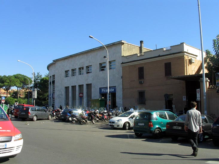 Pyramide Station, Piazzale Ostiense, Rome, Lazio, Italy