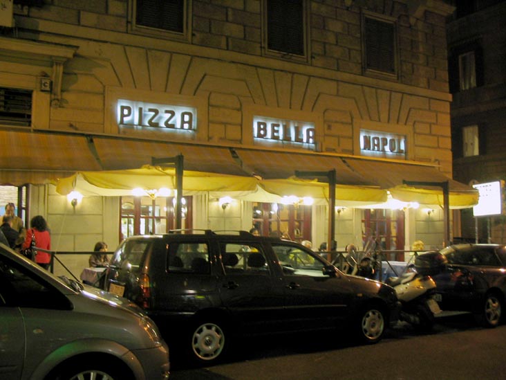 Pizzeria Bella Napoli, Via Alessandria 13/15/17, Rome, Lazio, Italy