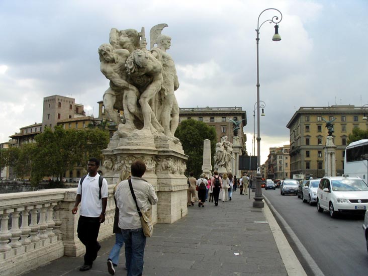 Ponte Vittorio Emanuele II, Rome, Lazio, Italy