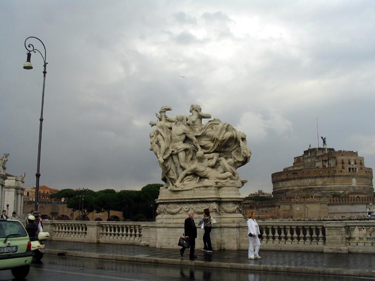 Ponte Vittorio Emanuele II, Rome, Lazio, Italy