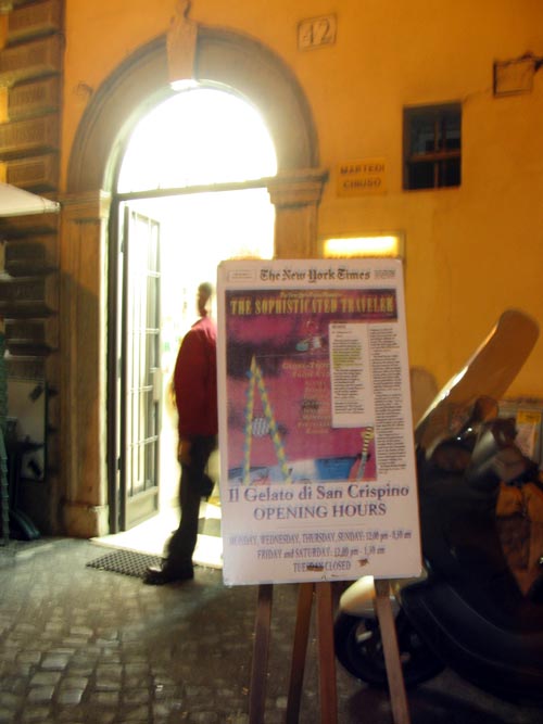 San Crispino, Via della Panetteria, 42, Rome, Lazio, Italy