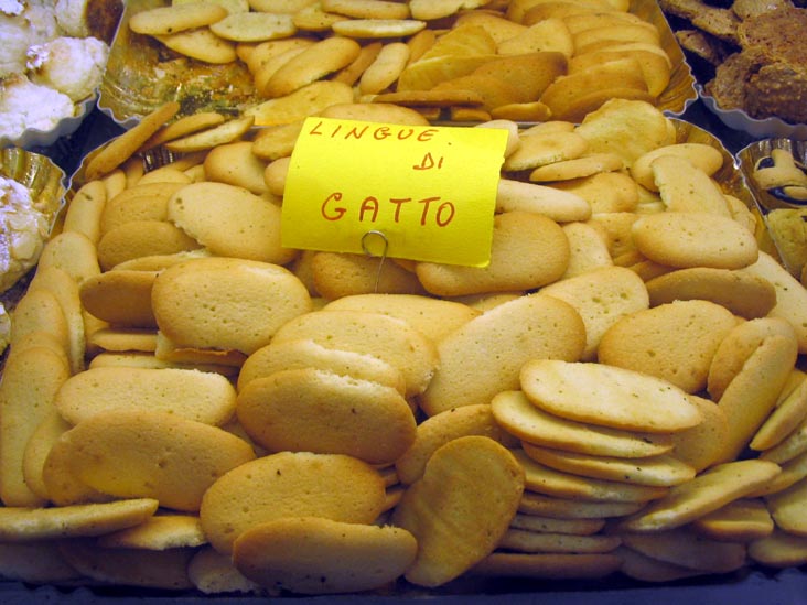 Lingue di Gatto, Testaccio Market, Rome, Lazio, Italy