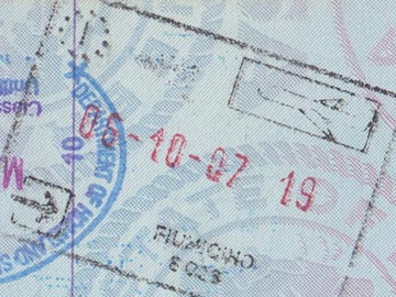 Italy Passport Stamp