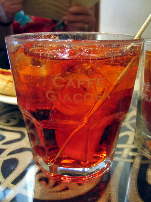 Negroni, Caffe Giacosa, Via della Spada, 10/r, Florence, Tuscany, Italy