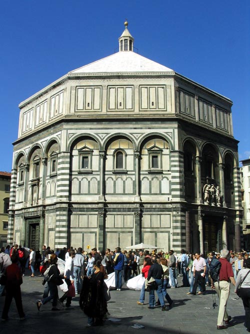 Baptistery, Piazza Del Duomo, Florence, Tuscany, Italy