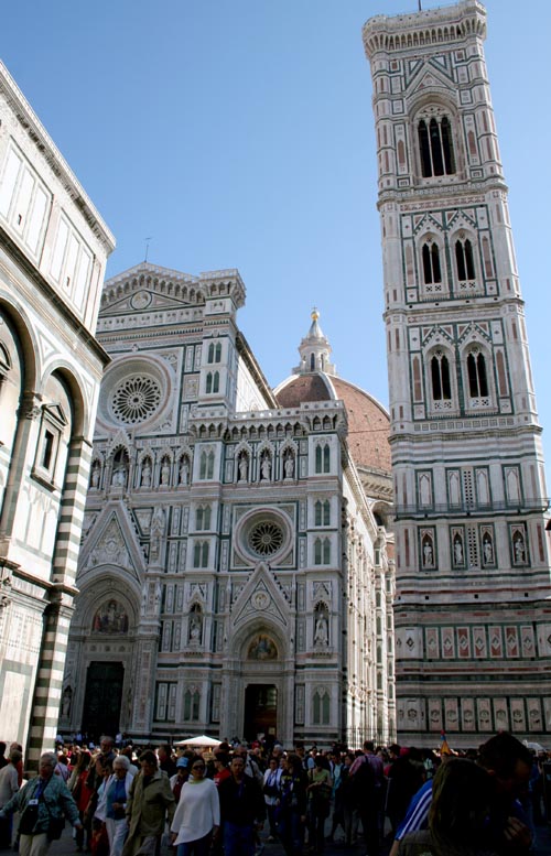 Piazza San Giovanni, Florence, Tuscany, Italy