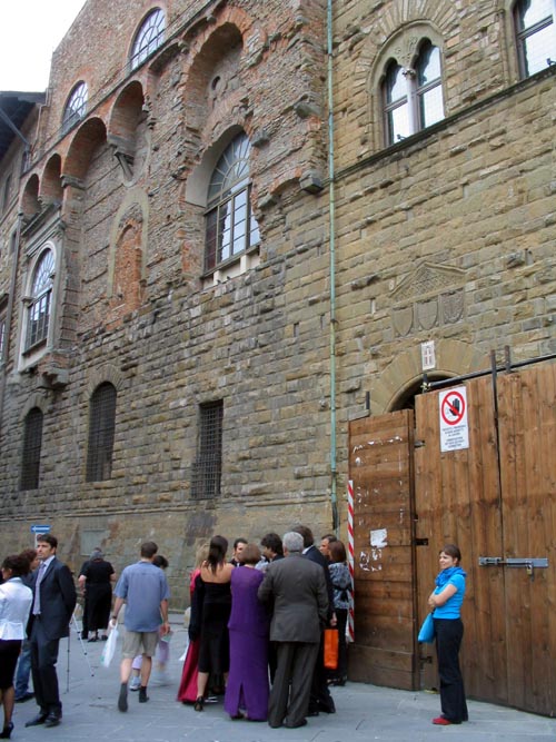 Wedding Party, Piazza della Signoria, Florence, Tuscany, Italy