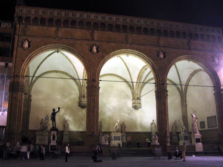 Loggia dei Lanzi, Piazza della Signoria, Florence, Tuscany, Italy