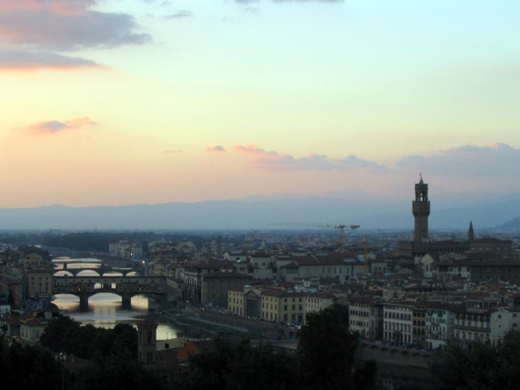 View From Piazzale Michelangelo, Florence, Tuscany, Italy