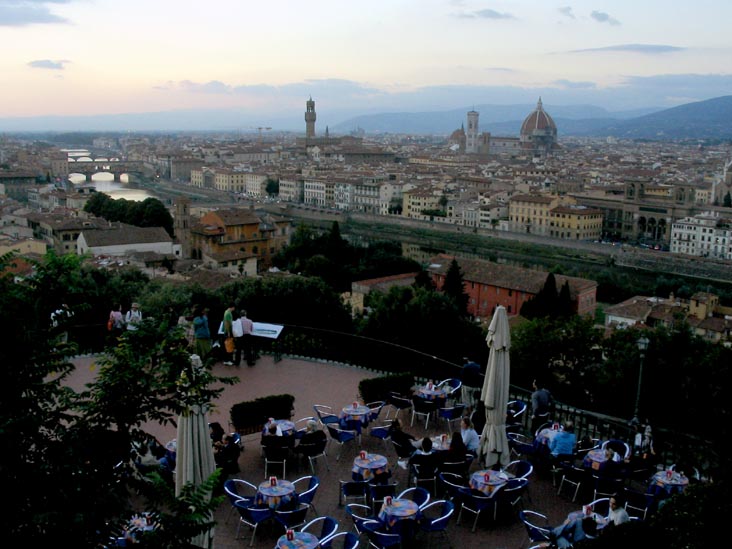 View From Piazzale Michelangelo, Florence, Tuscany, Italy