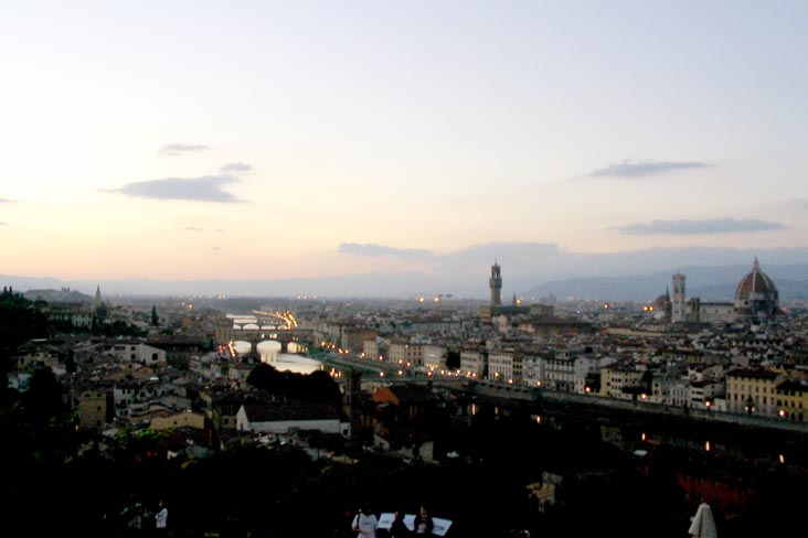View From Piazzale Michelangelo, Florence, Tuscany, Italy