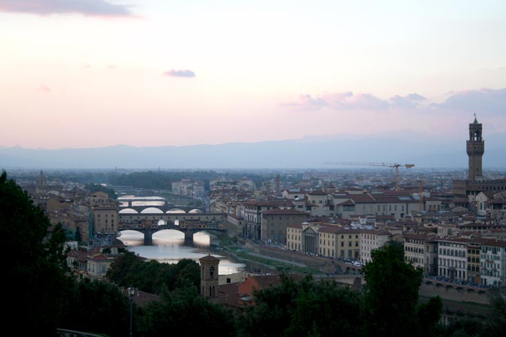 View From View From Piazzale Michelangelo, Florence, Tuscany, Italy