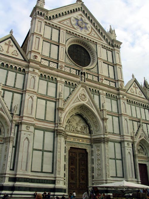 Basilica di Santa Croce, Piazza Santa Croce, Florence, Tuscany, Italy