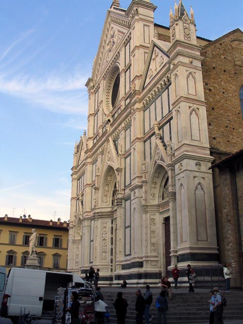Basilica di Santa Croce, Piazza Santa Croce, Florence, Tuscany, Italy