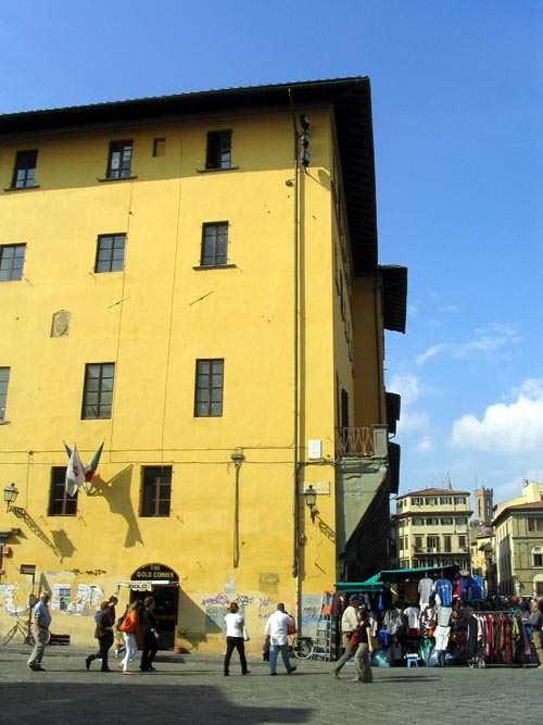 Via Maglia Bechi, Piazza Santa Croce, Florence, Tuscany, Italy