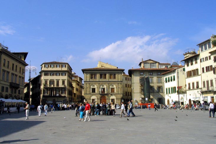 Piazza Santa Croce, Florence, Tuscany, Italy