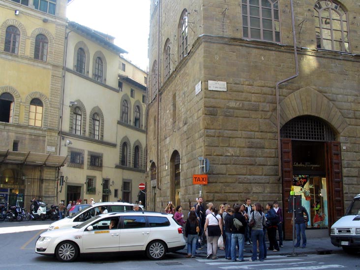 Piazza Santa Trinita, Florence, Tuscany, Italy
