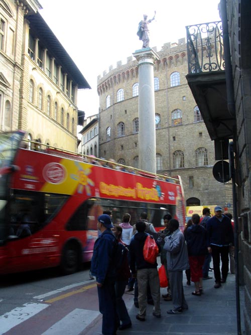 Piazza Santa Trinita, Florence, Tuscany, Italy