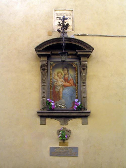 Via Polco Portinari, Florence, Tuscany, Italy