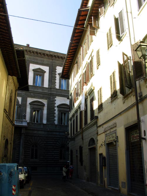 Via Polco Portinari, Florence, Tuscany, Italy