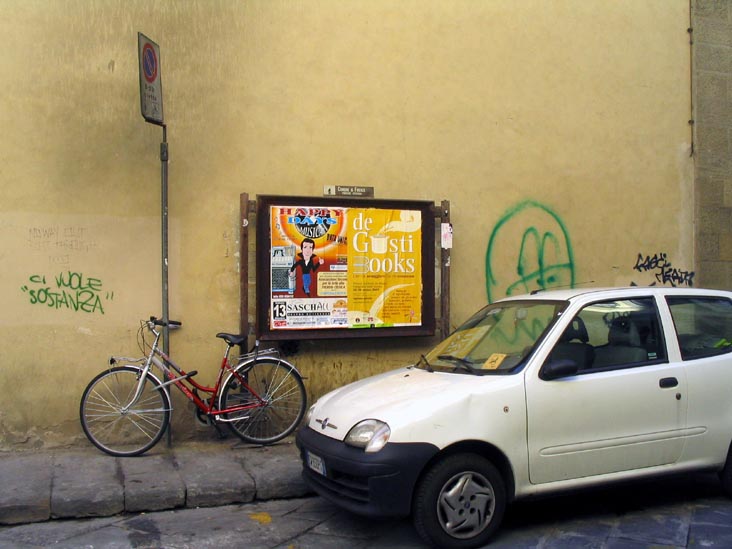 Via Polco Portinari, Florence, Tuscany, Italy