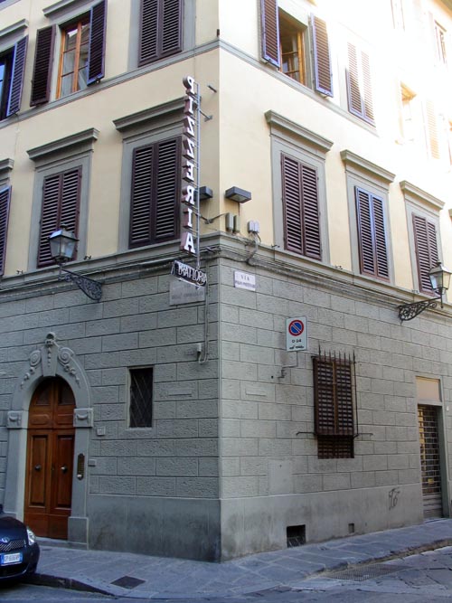 Via Polco Portinari at Via dell'Oriuolo, Florence, Tuscany, Italy