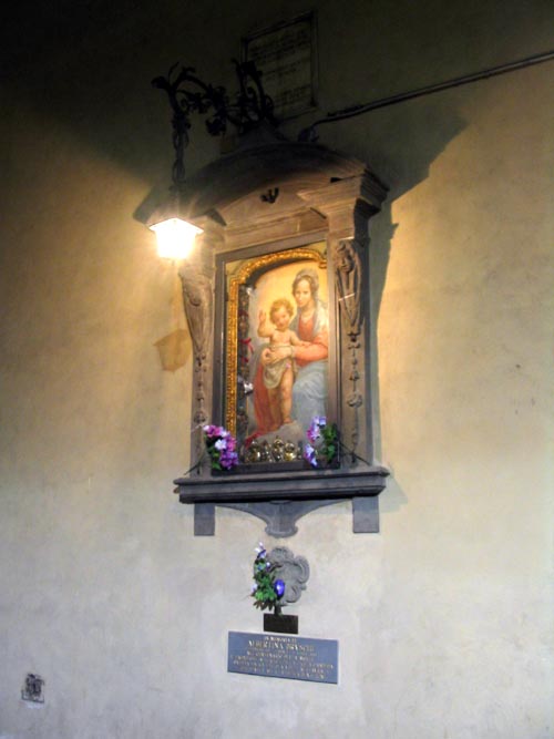 Via Polco Portinari, Florence, Tuscany, Italy