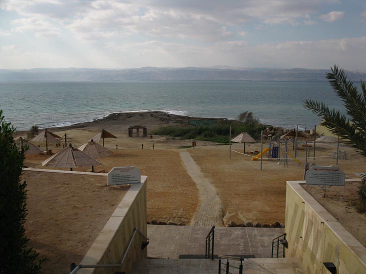 Path Down To Dead Sea Shore, Dead Sea Spa Hotel, Dead Sea, Jordan