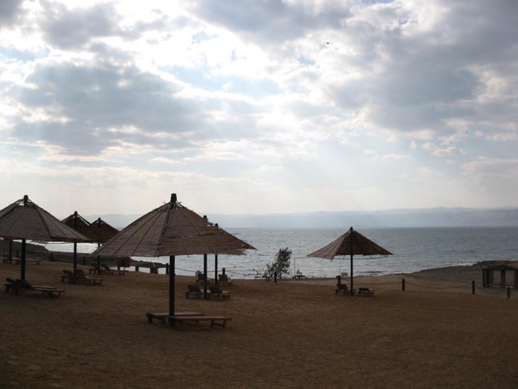 Beach, Dead Sea Spa Hotel, Dead Sea, Jordan