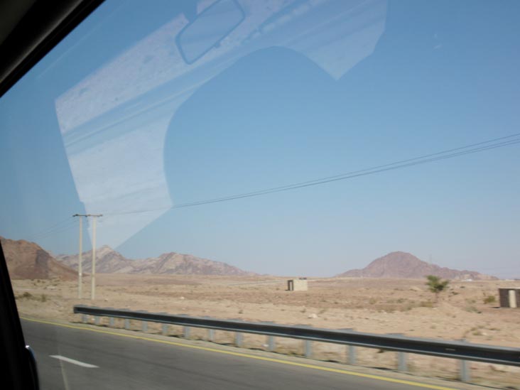 Desert Highway (Highway 15) Between Aqaba and Wadi Rum, Jordan