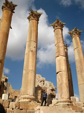 Temple of Artemis, Jerash, Jordan, January 10, 2011